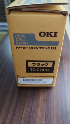 OKI ブラックトナーカートリッジ TC-C3BK2 - メルカリ