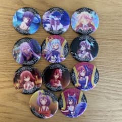 ラッキー缶バッジくじ ノーゲーム・ノーライフ 11個セット - メルカリ