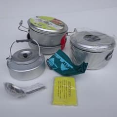 未使用 MORITA森田製作所ハードコッヘルアルミクッカー 4-5人用