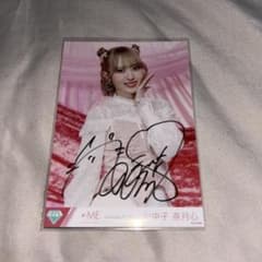 ≠ME ノイミー 川中子奈月心 きゅんかわ人生① チュウ 直筆 生写真