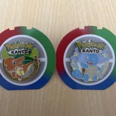 ポケパーク カントー ヒトカゲ ゼニガメ ピンバッジ ピンズセット