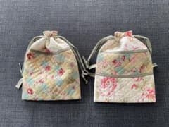 675)フラワーガーデンのポーチ 2個セット完成品 宮崎順子さん - メルカリ