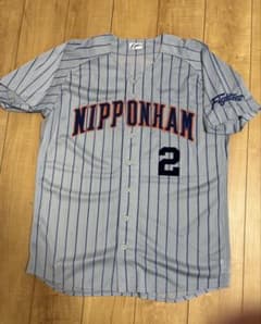 当時のグッズ】日本ハムファイターズ ユニフォーム 小笠原道大選手