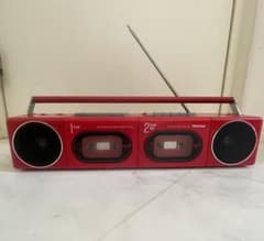 National/ナショナル/ラジカセ/ダブルカセットデッキ/RX-F11 - メルカリ