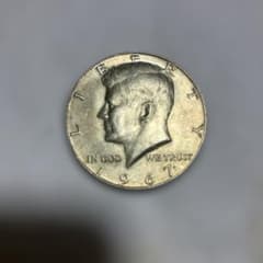 1967年 ケネディ ハーフダラー - メルカリ