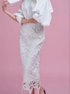 CELFORD セルフォード オリジナルリボンレーススカート36 - メルカリ