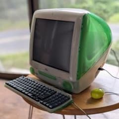 iMac G3 ライムグリーン キーボードセット - メルカリ