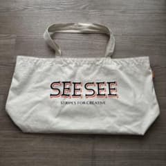 SEESEE × S.F.C TOTE キャンバストートバッグ - メルカリ