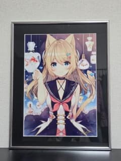 おまけ付 necomi 複製原画 だいすきを、飾りたい。直筆サイン necömi