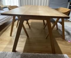 unico / ウニコ ELEMT(エレムト) ダイニングテーブ w140 - メルカリ