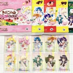 10種コンプリート ☆ 美少女戦士セーラームーン クリアカード 明治