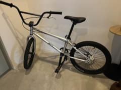 引取限定】BMX自転車 20インチ シルバー ディスクブレーキ - メルカリ