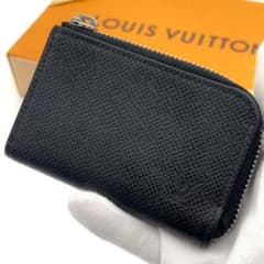 極美品】ルイヴィトン タイガ ポルトモネジュール コインケース 黒