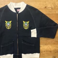 cushman クッシュマン スーベニアジャケット スウェット 高尾山 スカル