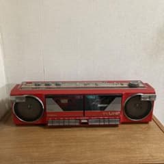 ジャンク品 ダブルラジカセ 赤 HITACHI TV UHF - メルカリ