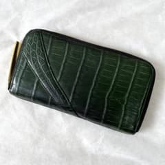 池田工芸 80周年記念 ティラノ クロコダイル 長財布 王者の緑 - メルカリ