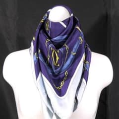 Cartier カルティエ 大判シルクスカーフ D481 - メルカリ