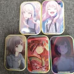 プロセカ 暁山瑞希 東雲絵名 スクエア缶 缶バッジ 5個セット まとめ