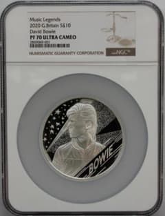 2020年ミュージックレジェンズ デビッド ボウイ 5oz NGC PF70UC - メルカリ