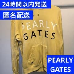PEARLY GATES】パーカー フーディー (イエロー) - メルカリ