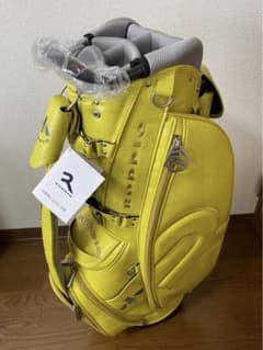 RODDIO ロッディオ 2021プレミアム ゴルフキャディバッグ マスタード