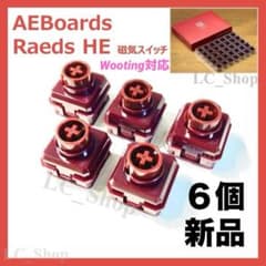 AEBoards Raeds HE 磁気 スイッチ 6個 新品 wooting - メルカリ