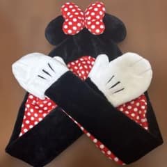 ディズニー ミニーマウス マフラーファンキャップ ミニー マフラー