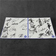 スーパー戦隊魂 SSS 2022年 出演者全員直筆サイン入り色紙 森崎ウィン