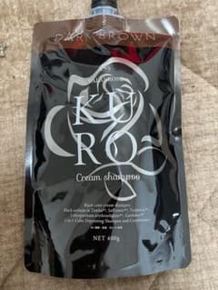 KURO Cream shampoo ダークブラウン 400g - メルカリ