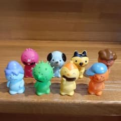 こんなこいるかな 指人形 おかあさんといっしょ 8体セット ソフビ 昭和