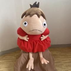 崖の上のポニョ 特大サイズ ぬいぐるみ 半魚人ポニョ ジブリ - メルカリ