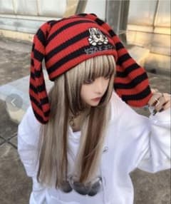 ガルフィー 犬耳ニットキャップ - メルカリ