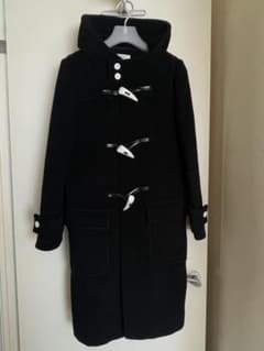 HYKE ハイク ダッフルコート 白トグル - メルカリ