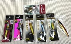 TGベイト80g、タングステンFKジグ130g シャウトブレードフック付き