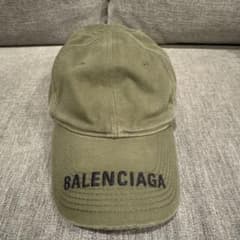 BALENCIAGA オリーブキャップ - メルカリ