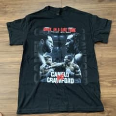 カネロ クロフォード 現地ラスベガス購入 マッチTシャツ XLサイズ