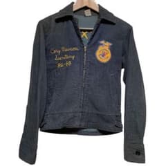 激レア USA 80s FFA 短丈ファーマーズジャケット チェーンステッチ