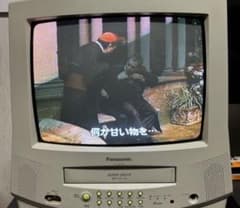 美品】Panasonic カラーテレビデオ TH-14EV50｜VHS再生OK - メルカリ