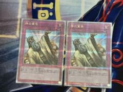 遊戯王 神の宣告 25th クオシク 2枚セット - メルカリ