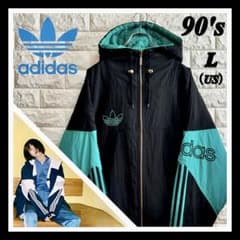 ◇あのちゃん着用／同型・異色◇90sアディダス ナイロンジャケット