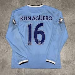 マンチェスターシティ 13/14 #16 アグエロ ユニフォーム - メルカリ