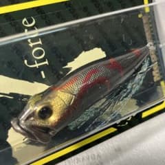 メガバス 激レア40個限定カラー ポップ-X カブキブラック 鬼 POPx