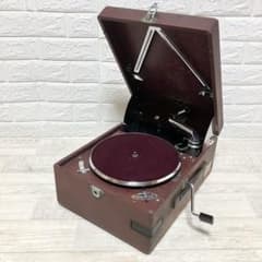 コロンビア 蓄音機 G-241 Colombia 昭和レトロ レコードプレーヤー