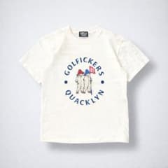 Golfickers ゴルフウェア メンズL 白 半袖Tシャツ アヒル - メルカリ