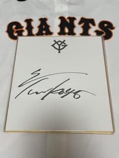 読売ジャイアンツ 田中瑛斗 直筆サイン色紙 巨人 - メルカリ