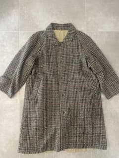 80s BONEVILLE ツイード リバーシブル C.P.companyコート - メルカリ