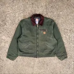 2026年最新】CarHartt デトロイトジャケット モスグリーンの人気