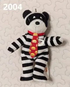 マクドナルド 25th ty ハンバーグラーテディベア ぬいぐるみ 2004