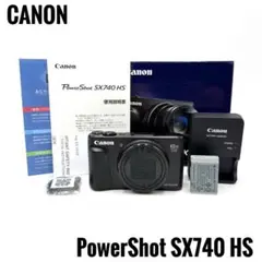 2026年最新】CANON powershot sx740 hs ブラックの人気アイテム - メルカリ