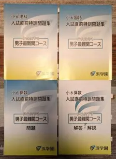 2026年最新】浜学園 小6 志望校別特訓問題集の人気アイテム - メルカリ